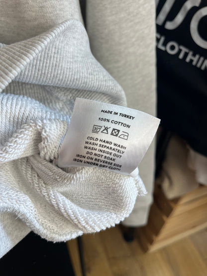 About:Blank Grey Hoodie - Medium