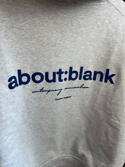 About:Blank Grey Hoodie - Medium