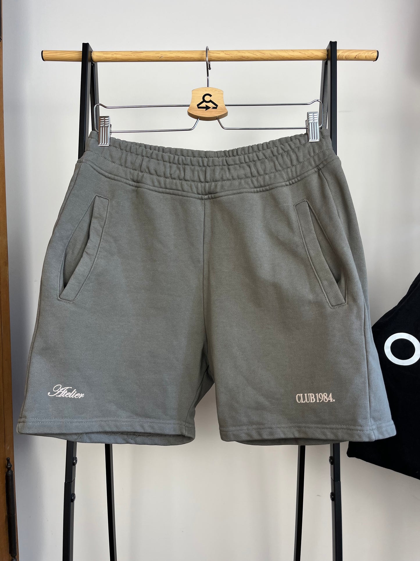 Club 1984 Grey Jogger Short - Medium