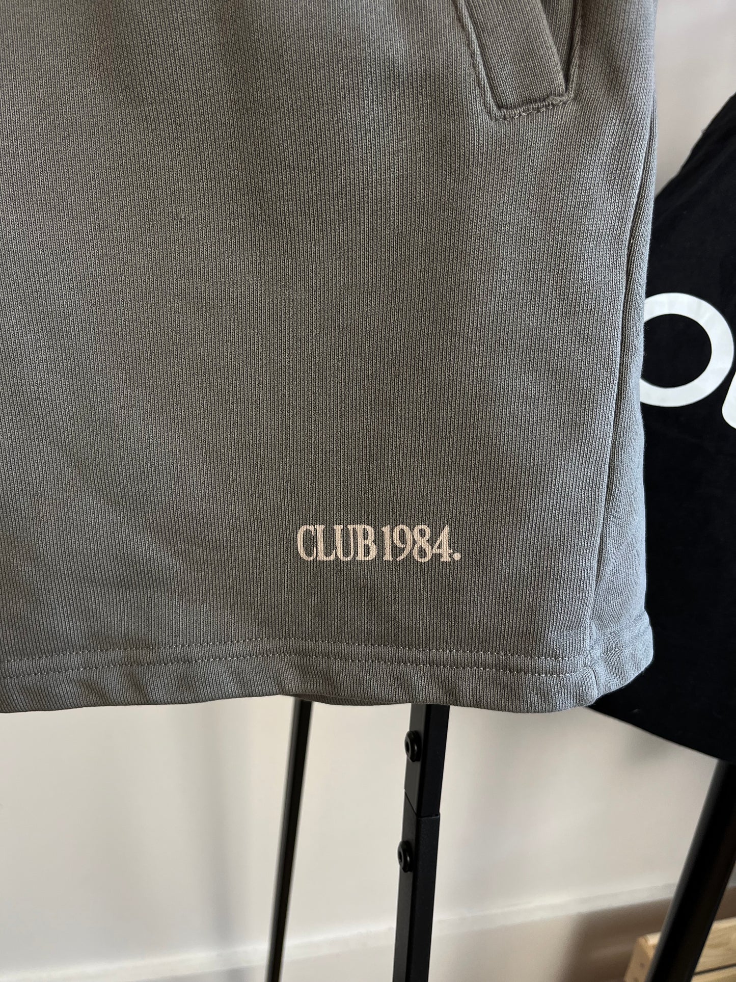 Club 1984 Grey Jogger Short - Medium