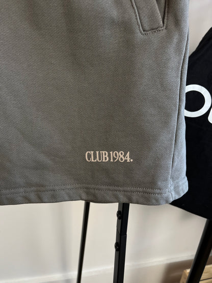 Club 1984 Grey Jogger Short - Medium