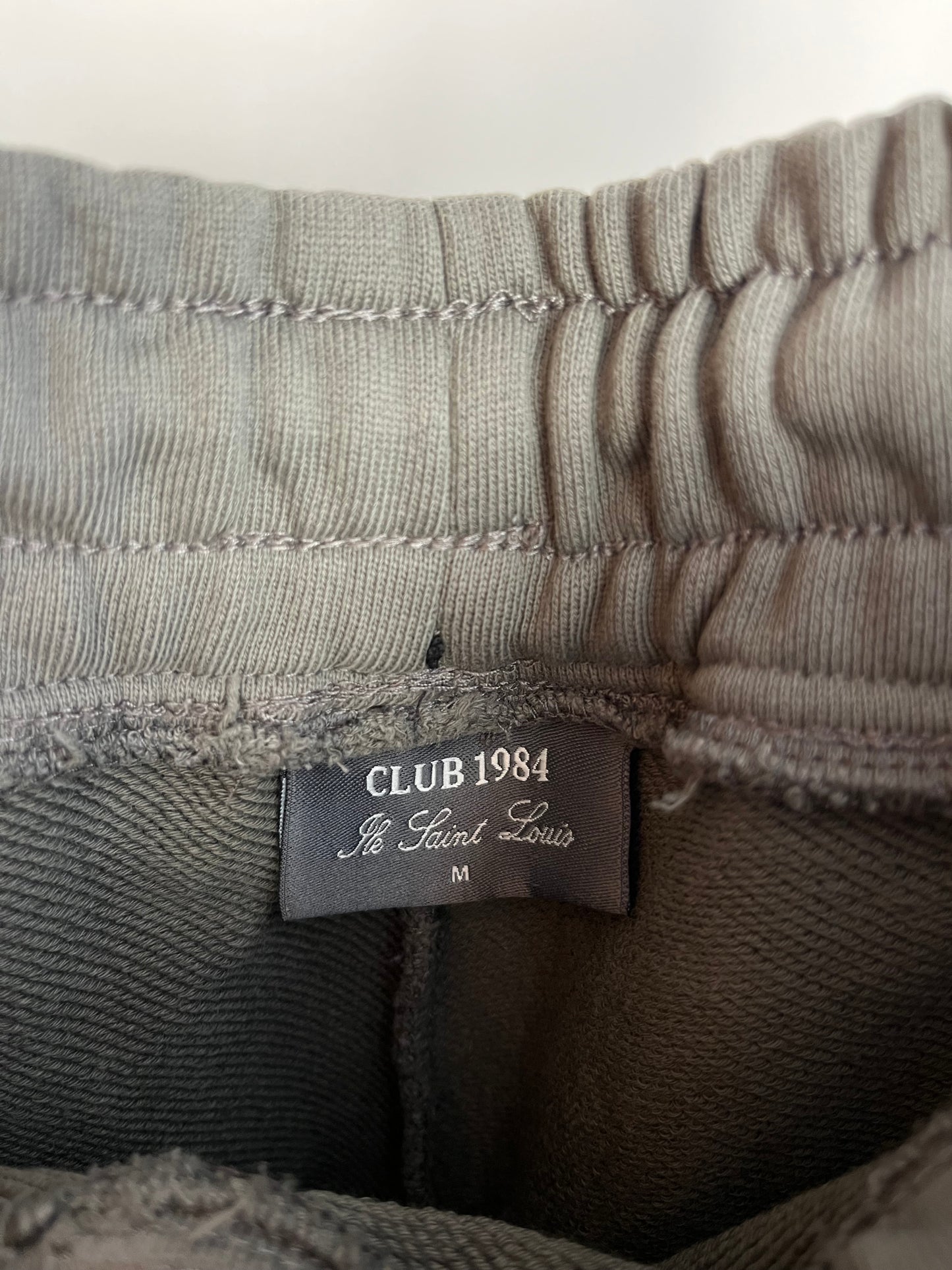 Club 1984 Grey Jogger Short - Medium