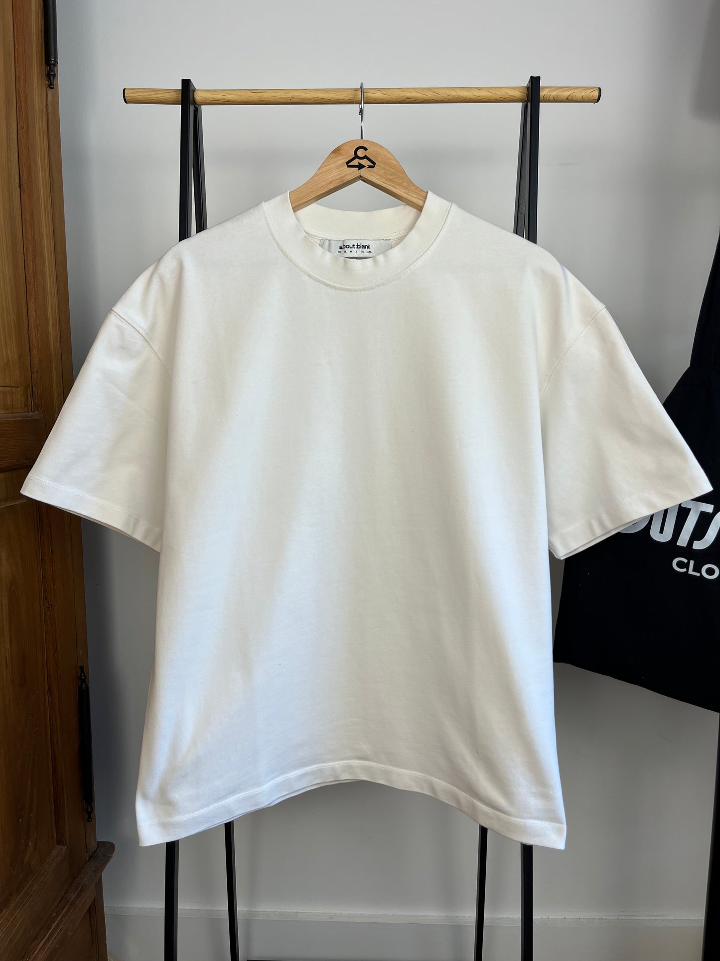 About:Blank Off White T-Shirt - Small