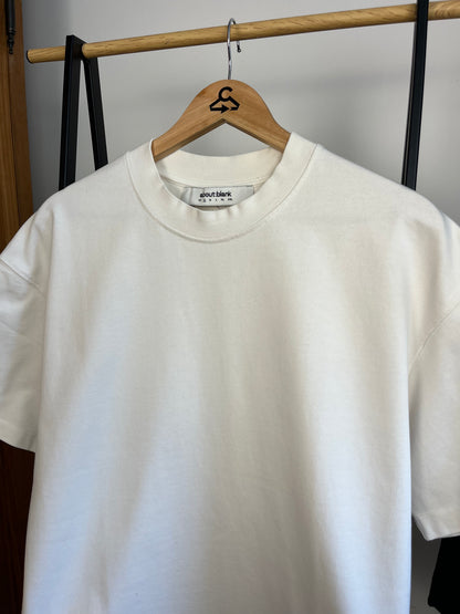 About:Blank Off White T-Shirt - Small