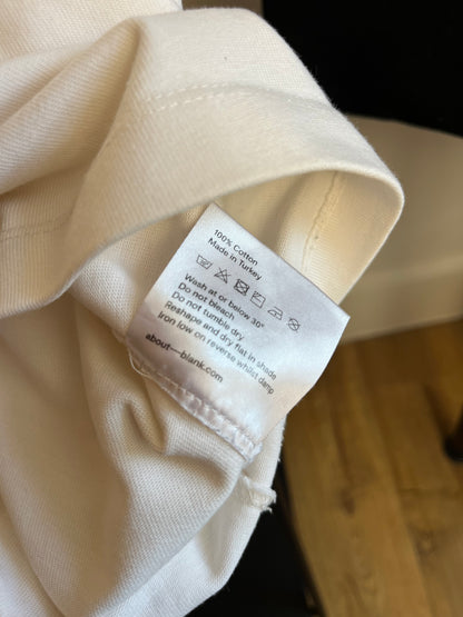 About:Blank Off White T-Shirt - Small