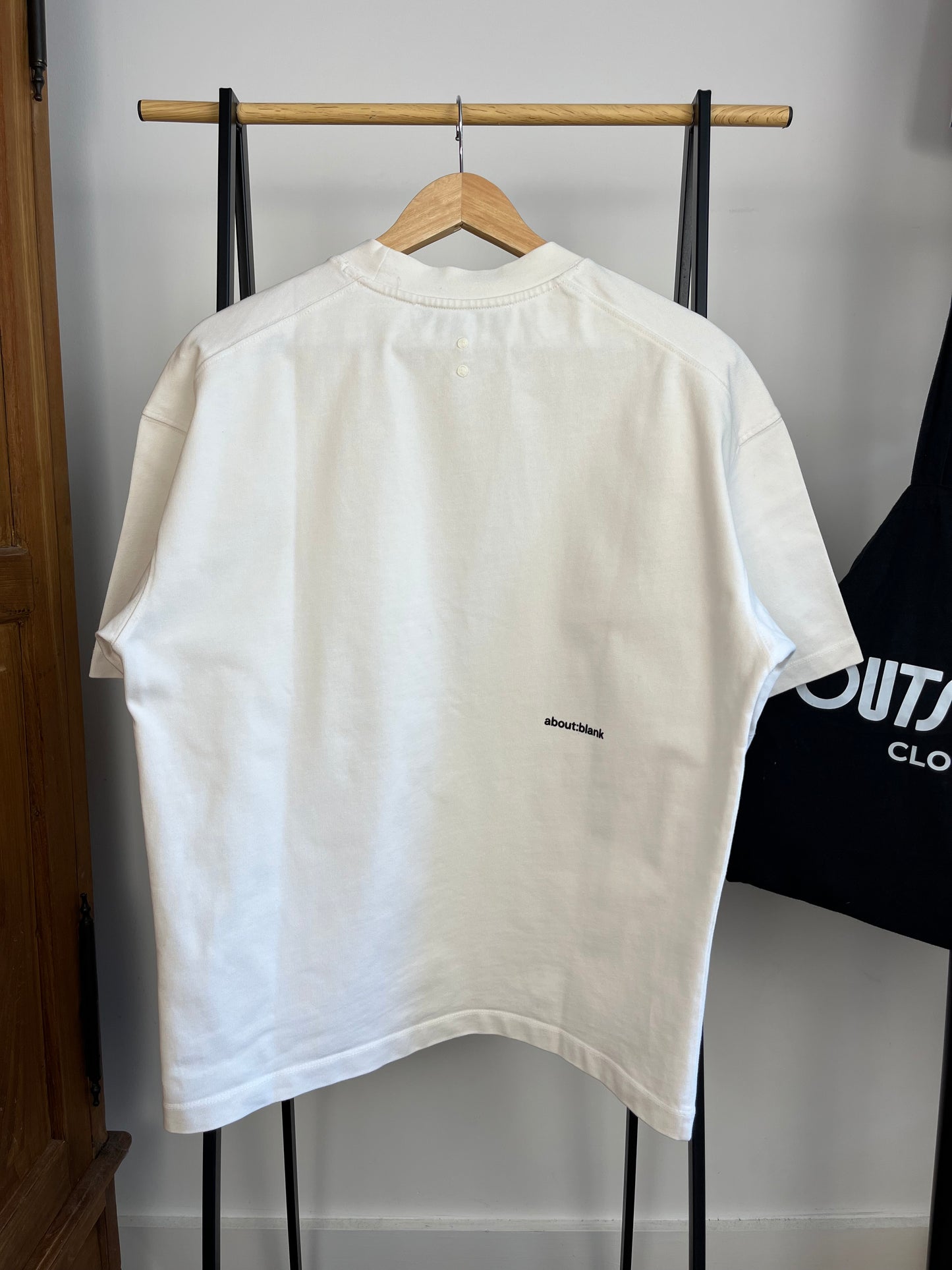 About:Blank Off White T-Shirt - Small