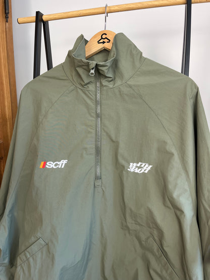 Scuffers Green Windbreaker Jacket - Medium