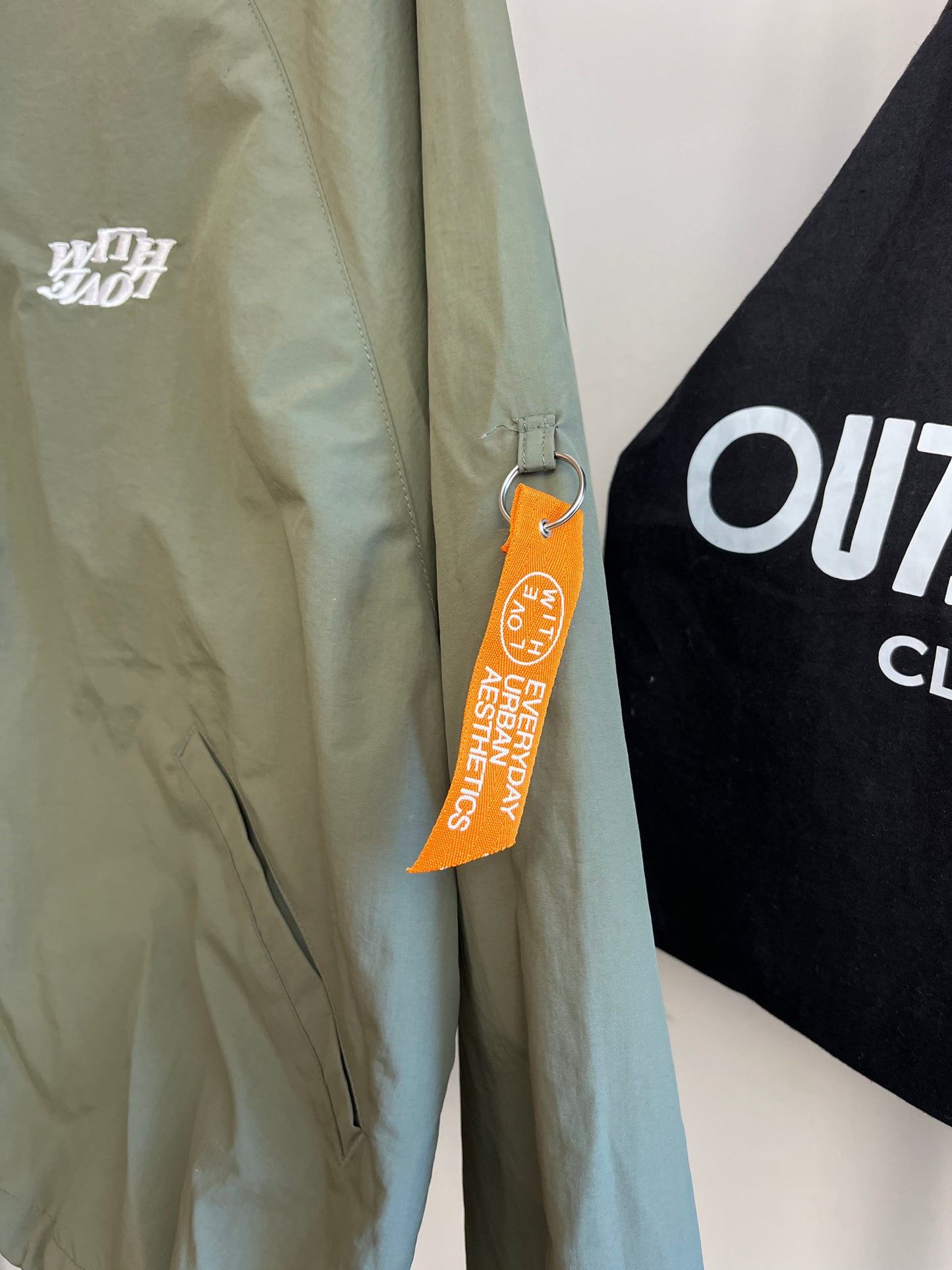 Scuffers Green Windbreaker Jacket - Medium
