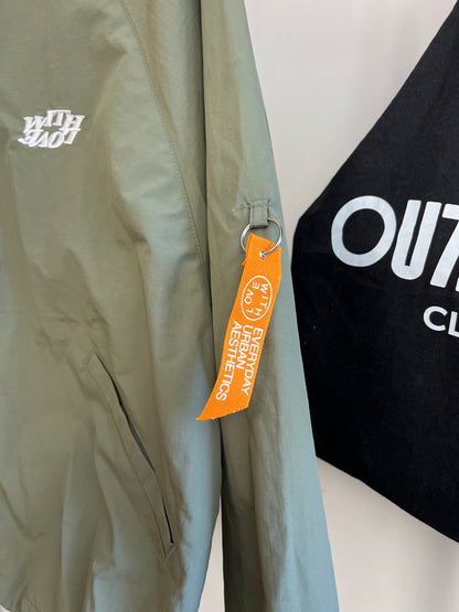 Scuffers Green Windbreaker Jacket - Medium