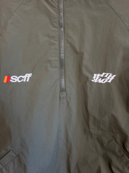 Scuffers Green Windbreaker Jacket - Medium