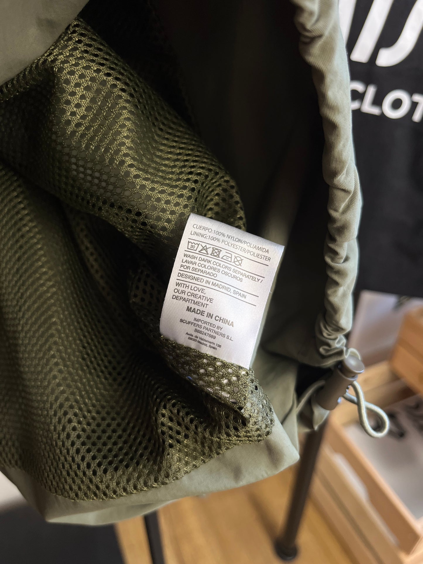 Scuffers Green Windbreaker Jacket - Medium