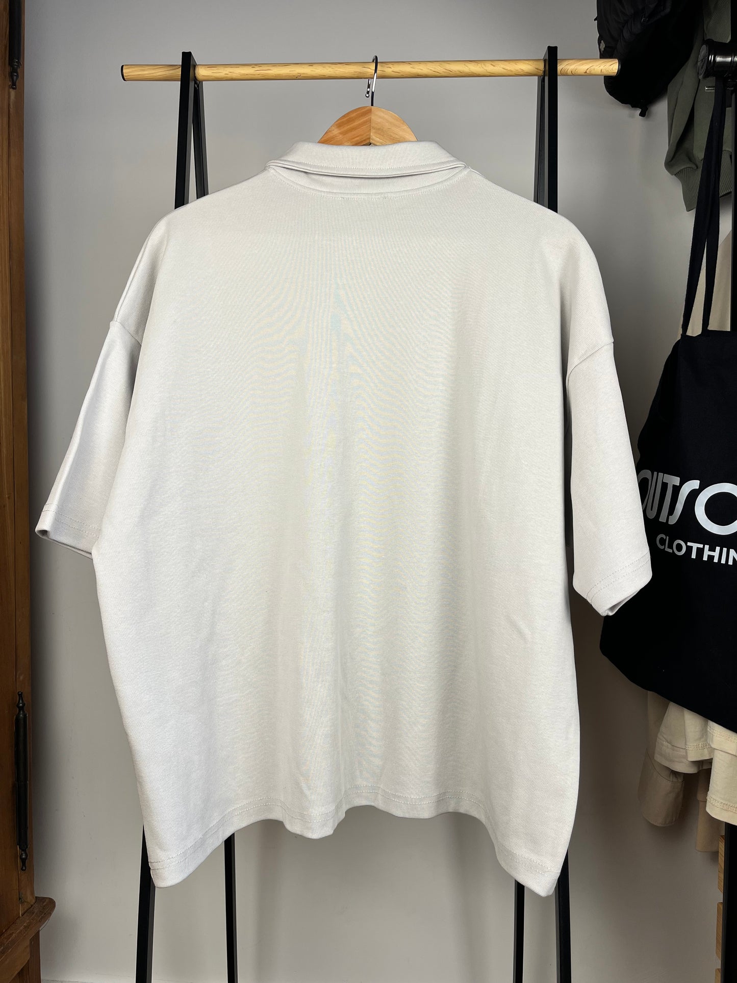 Brother and Kin Off White Polo - Medium