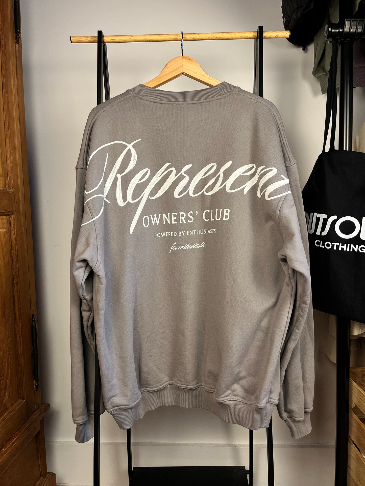 Represent Slate Grey Sweatshirt - Large