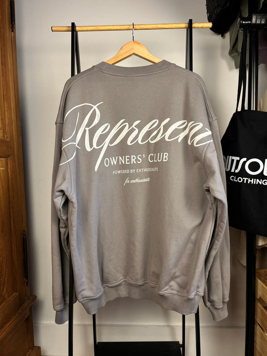 Represent Slate Grey Sweatshirt - Large