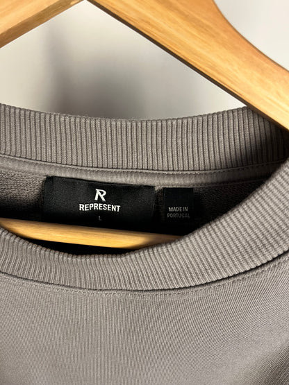 Represent Slate Grey Sweatshirt - Large