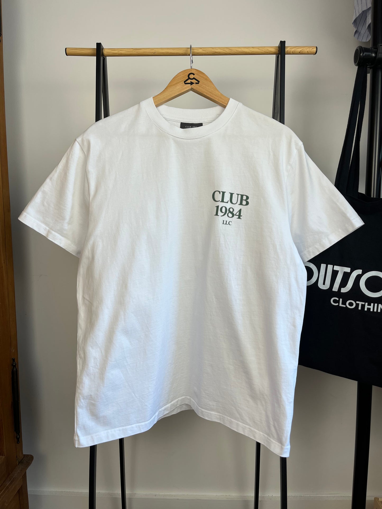 Club 1984 White T-Shirt - Medium