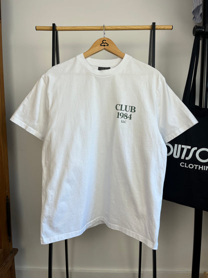 Club 1984 White T-Shirt - Medium