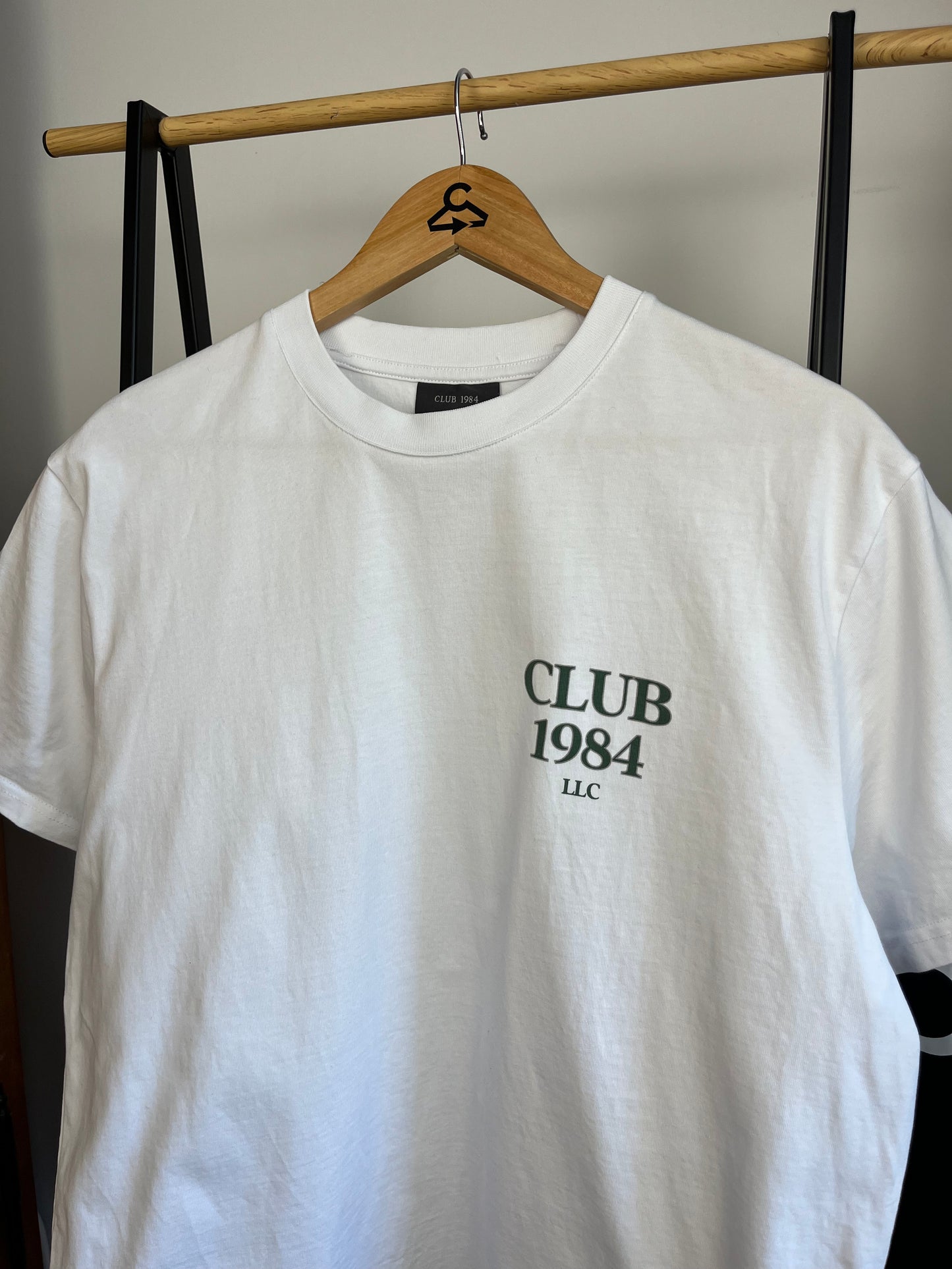 Club 1984 White T-Shirt - Medium