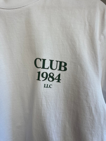Club 1984 White T-Shirt - Medium