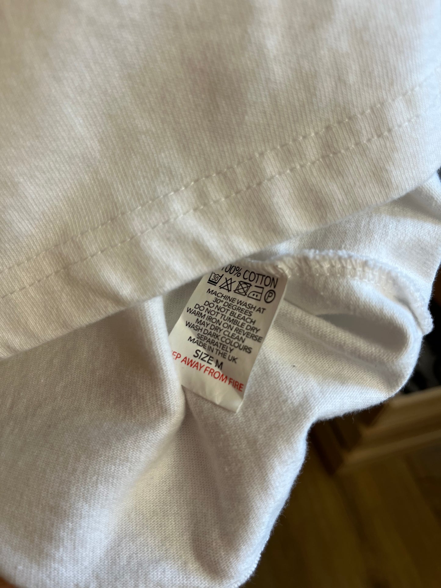 Illicit Bloc White T-Shirt - Medium