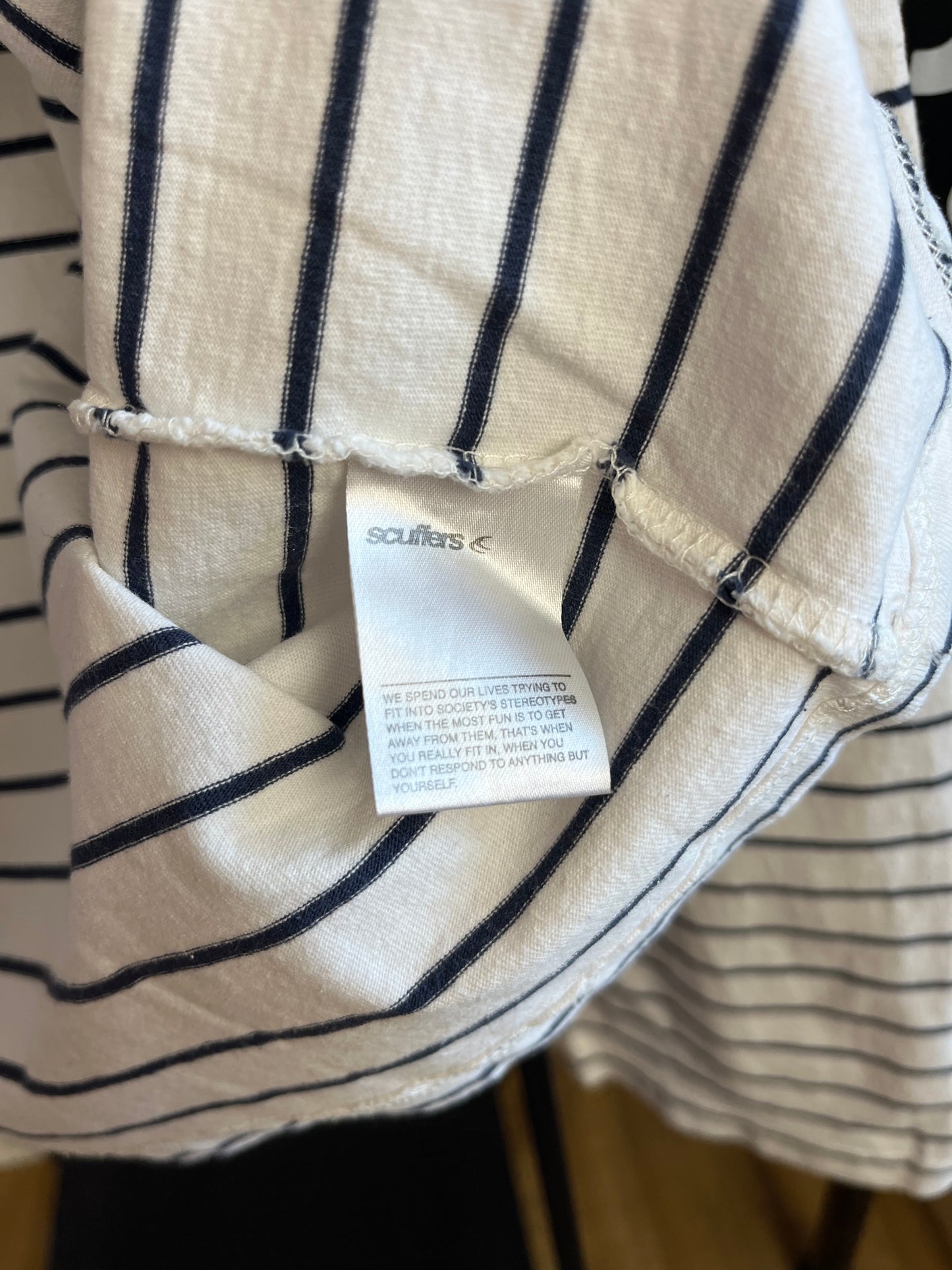 Scuffers Off White Long Sleeve - Large