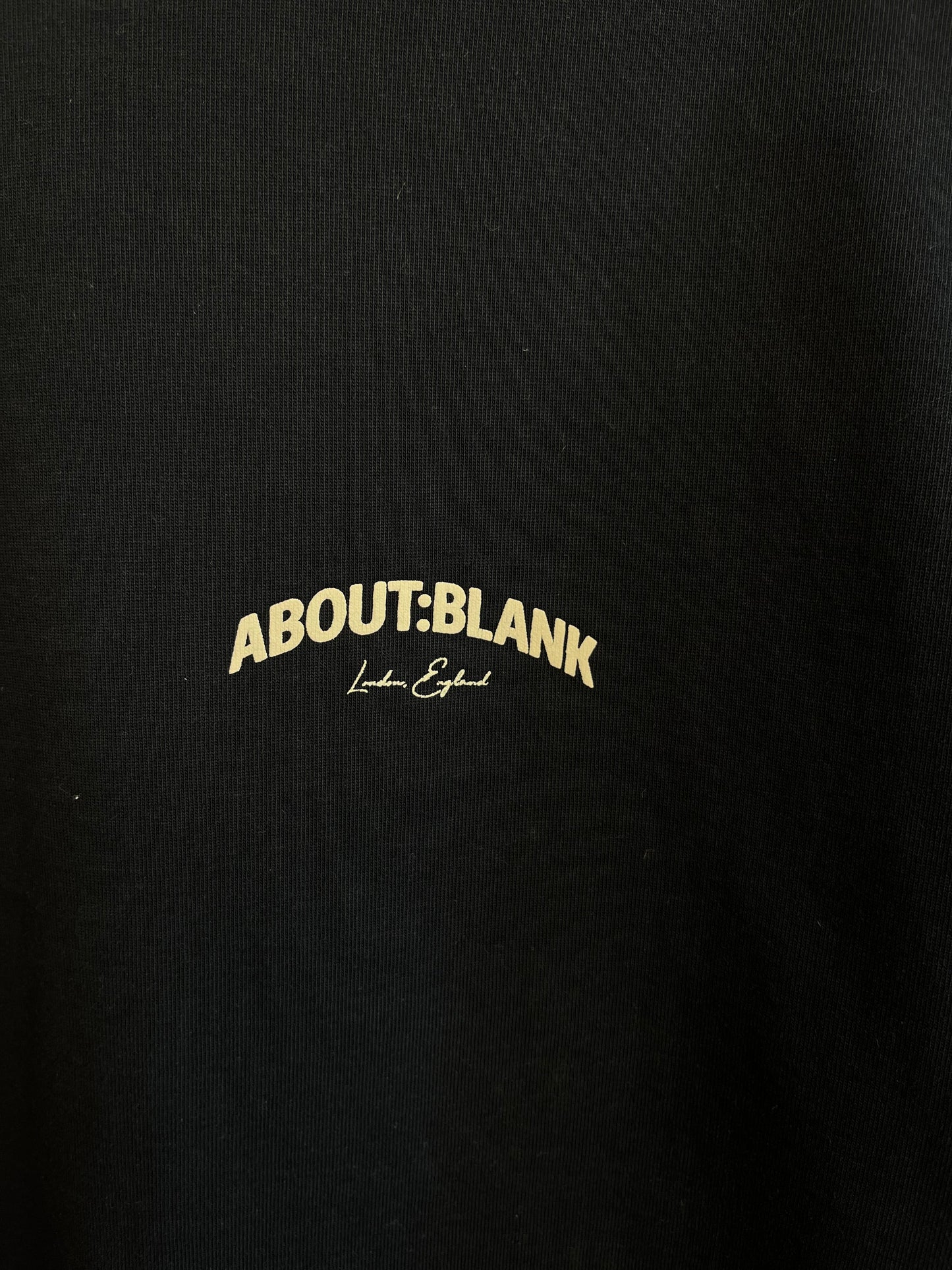 About:Blank Navy T-Shirt - Medium