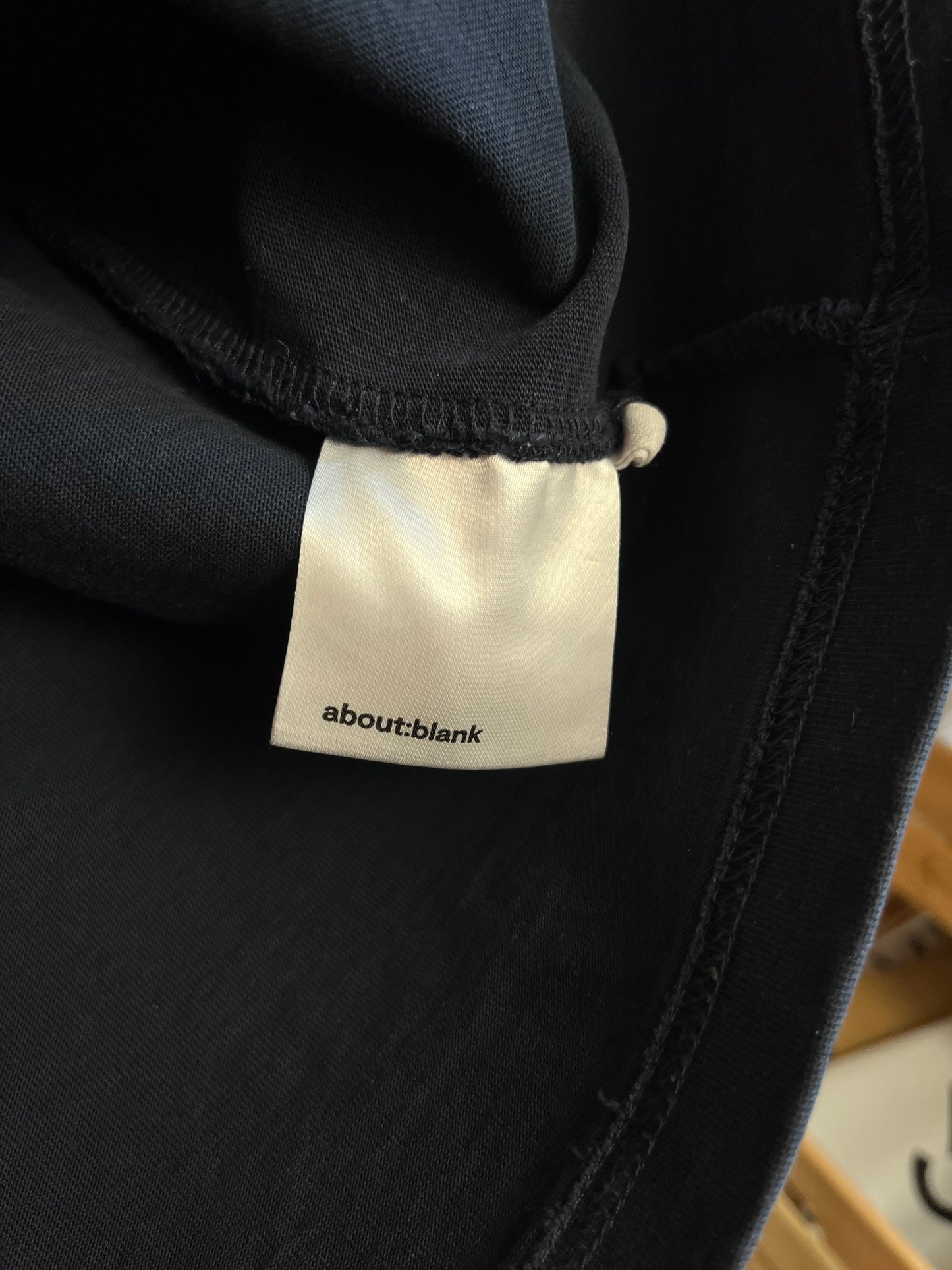 About:Blank Navy T-Shirt - Medium