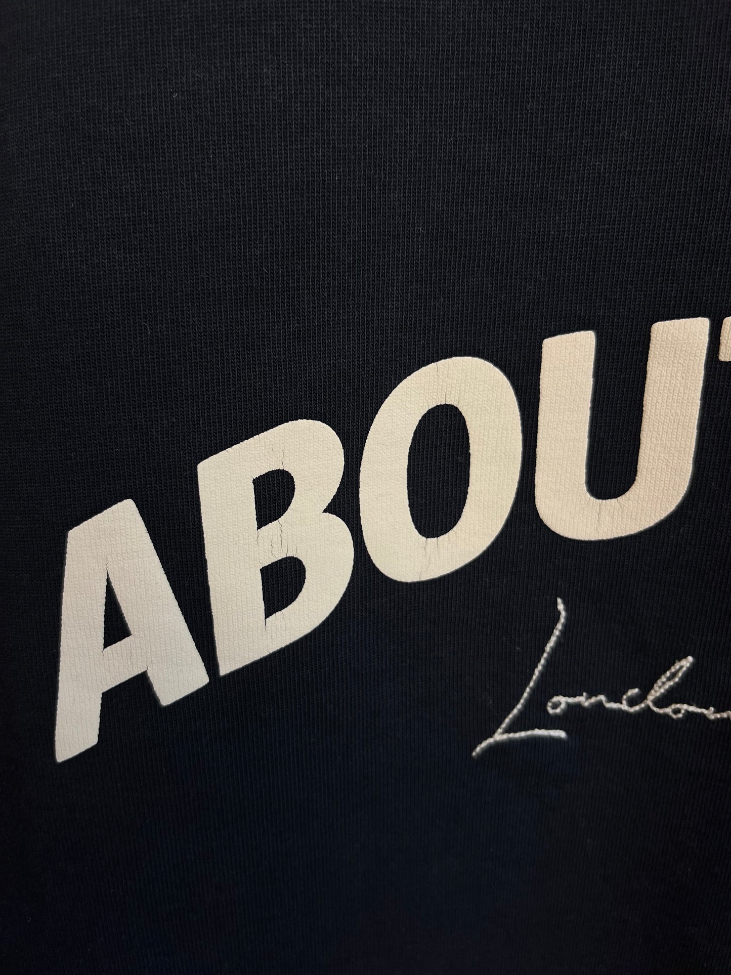 About:Blank Navy T-Shirt - Medium