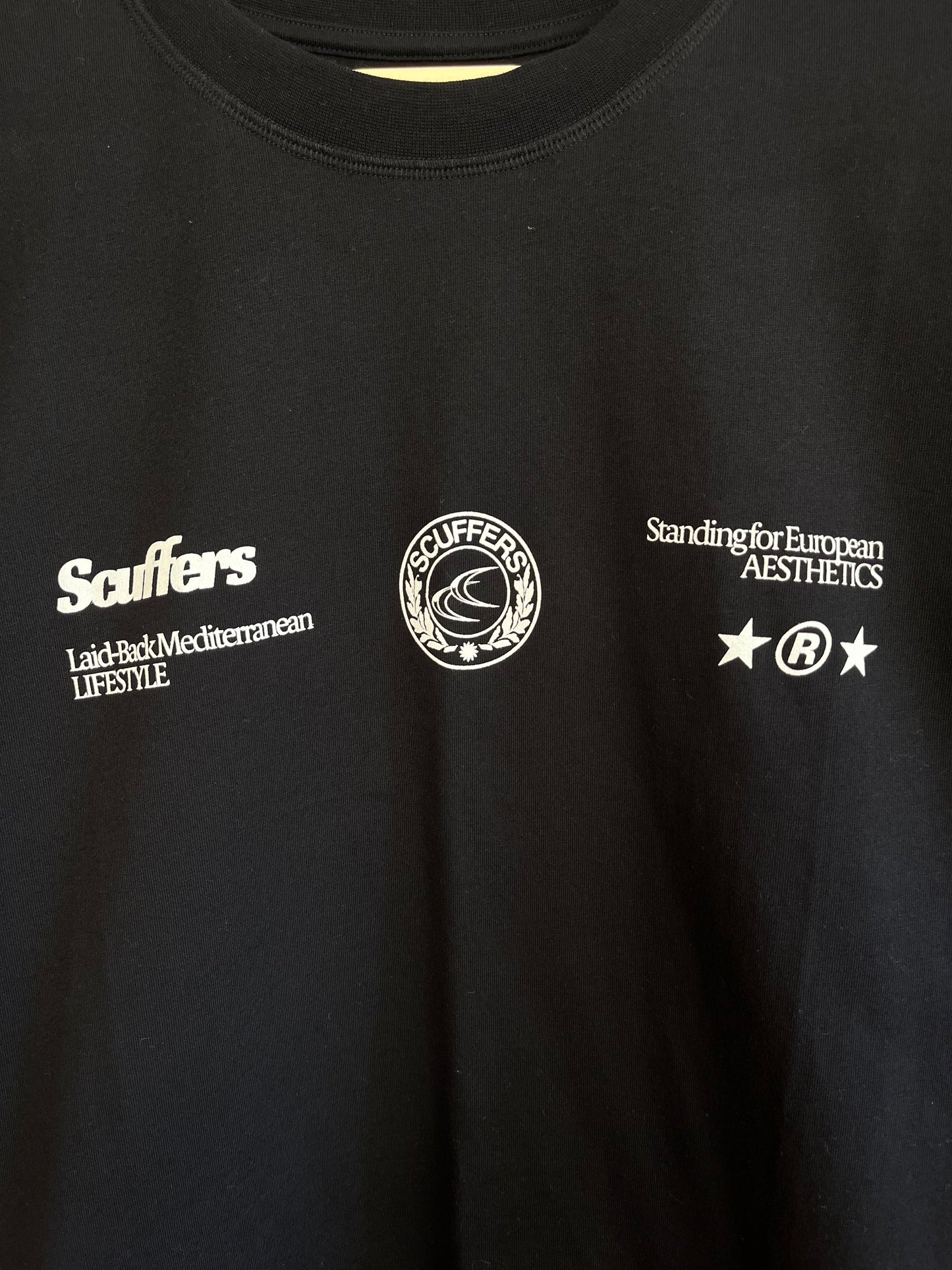 Scuffers Black T-Shirt - Large