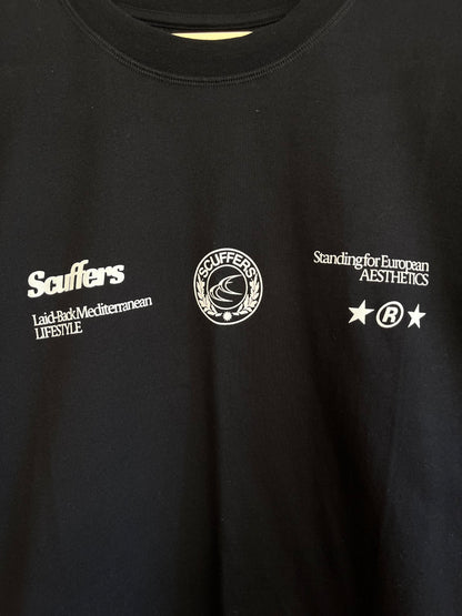 Scuffers Black T-Shirt - Large