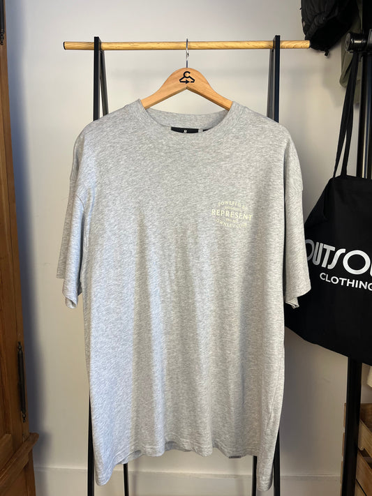 Represent Grey T-Shirt - Medium