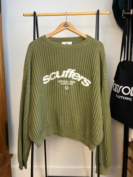 Scuffers Green Cropped Knit - Large
