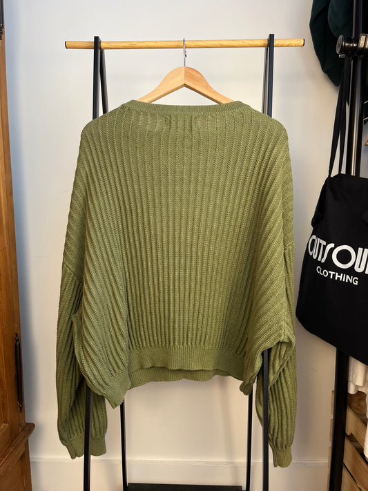 Scuffers Green Cropped Knit - Large