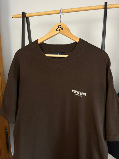 Represent Brown T-Shirt - Medium