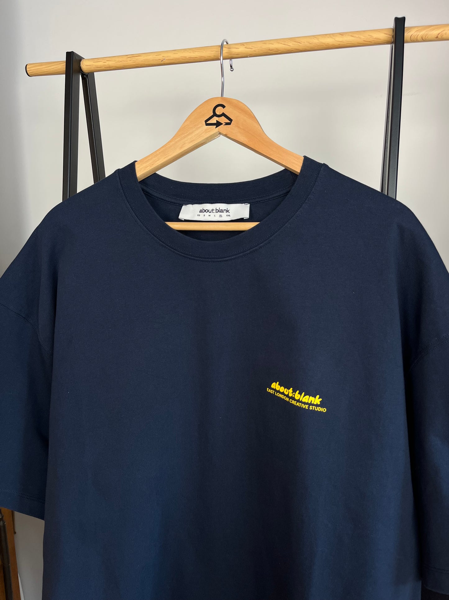 About:Blank Navy T-Shirt - XL