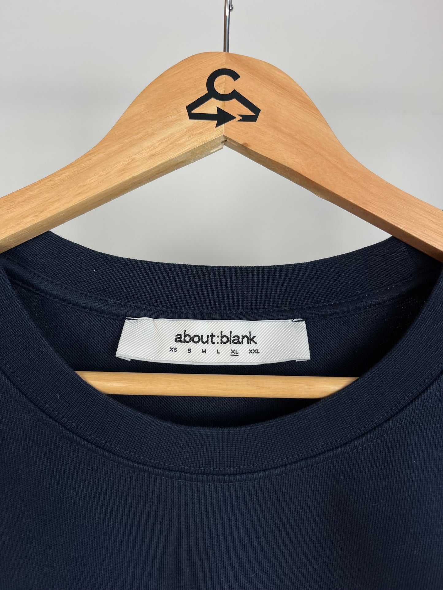 About:Blank Navy T-Shirt - XL