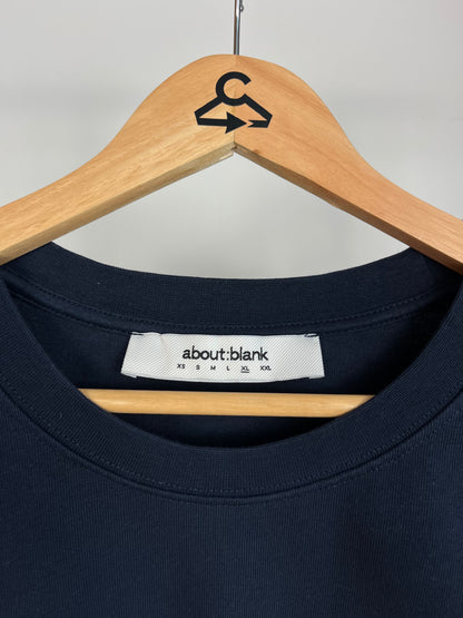 About:Blank Navy T-Shirt - XL