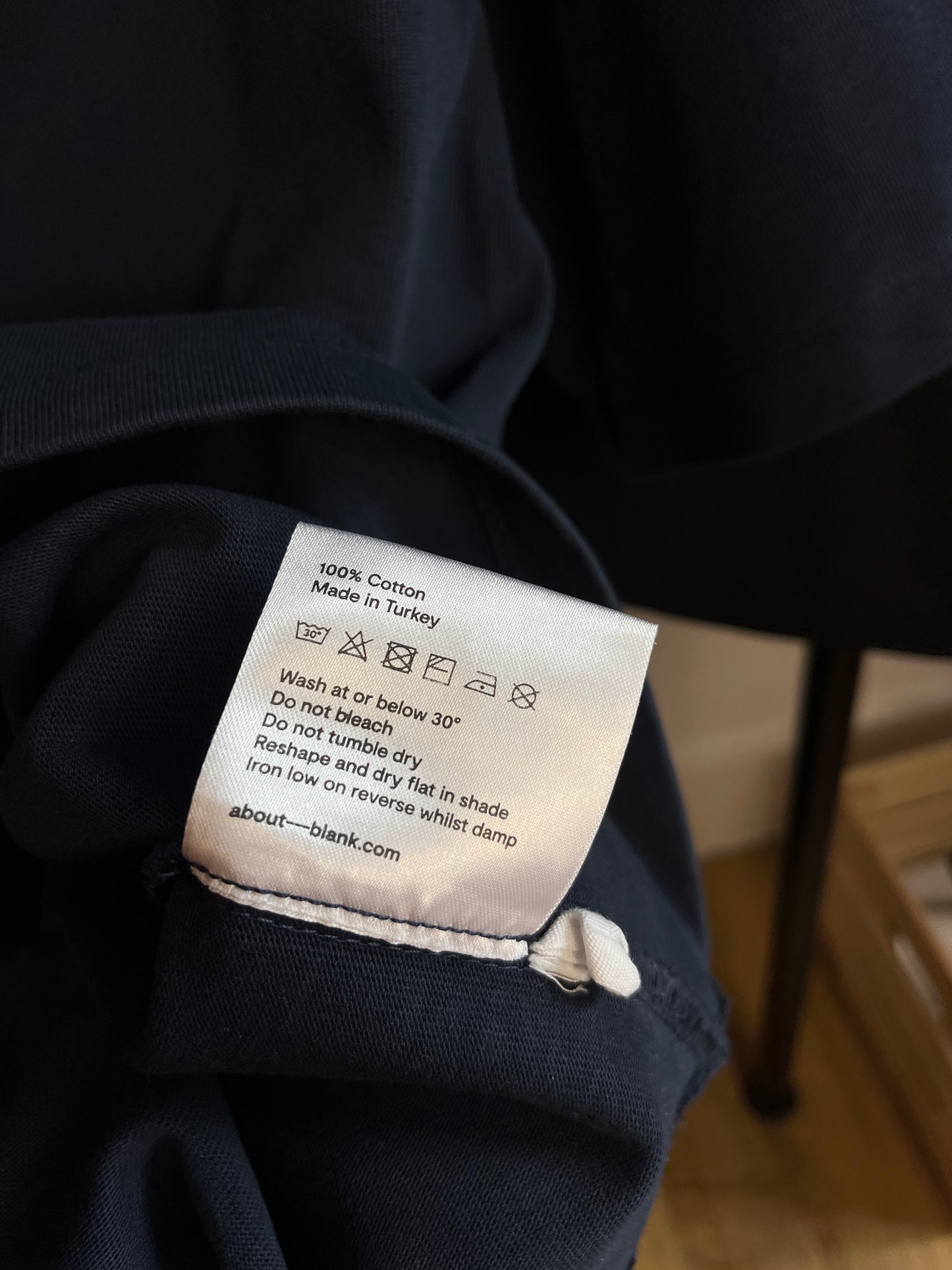 About:Blank Navy T-Shirt - XL
