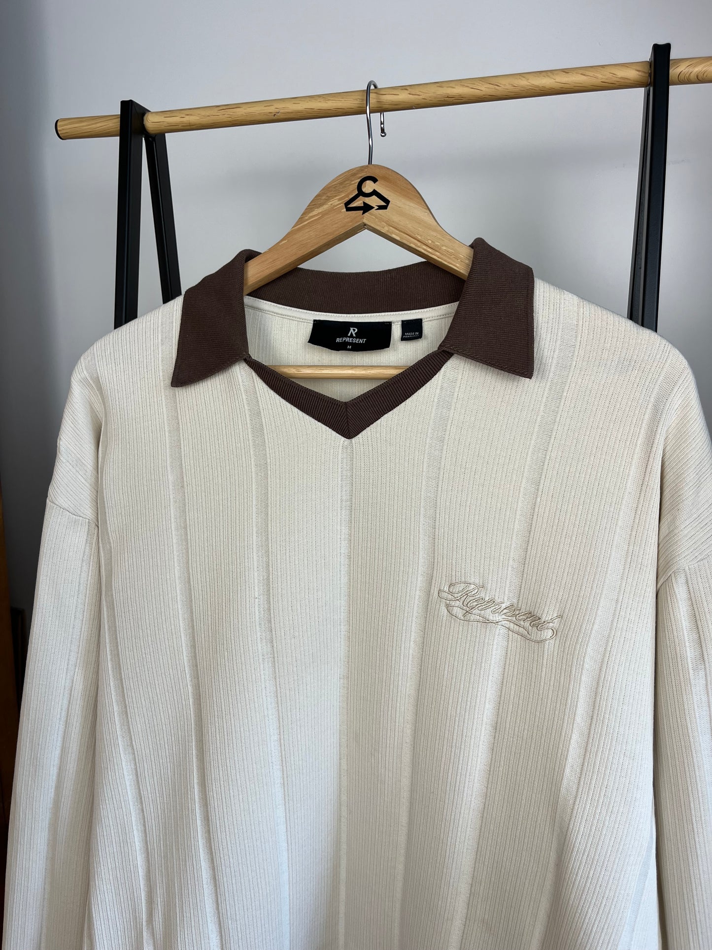 Represent Long Sleeve Football Shirt - Medium
