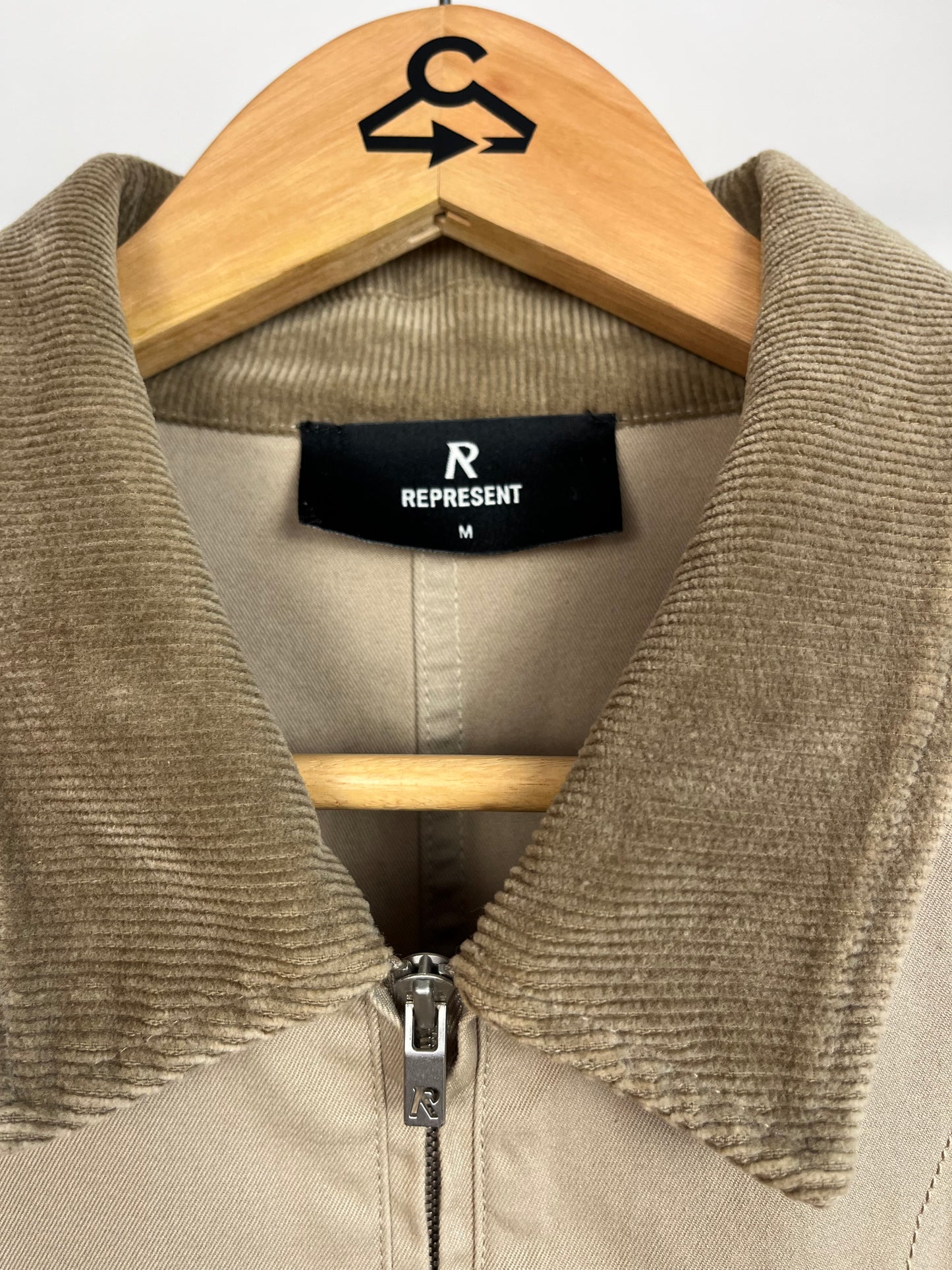 Represent Beige Shirt - Medium