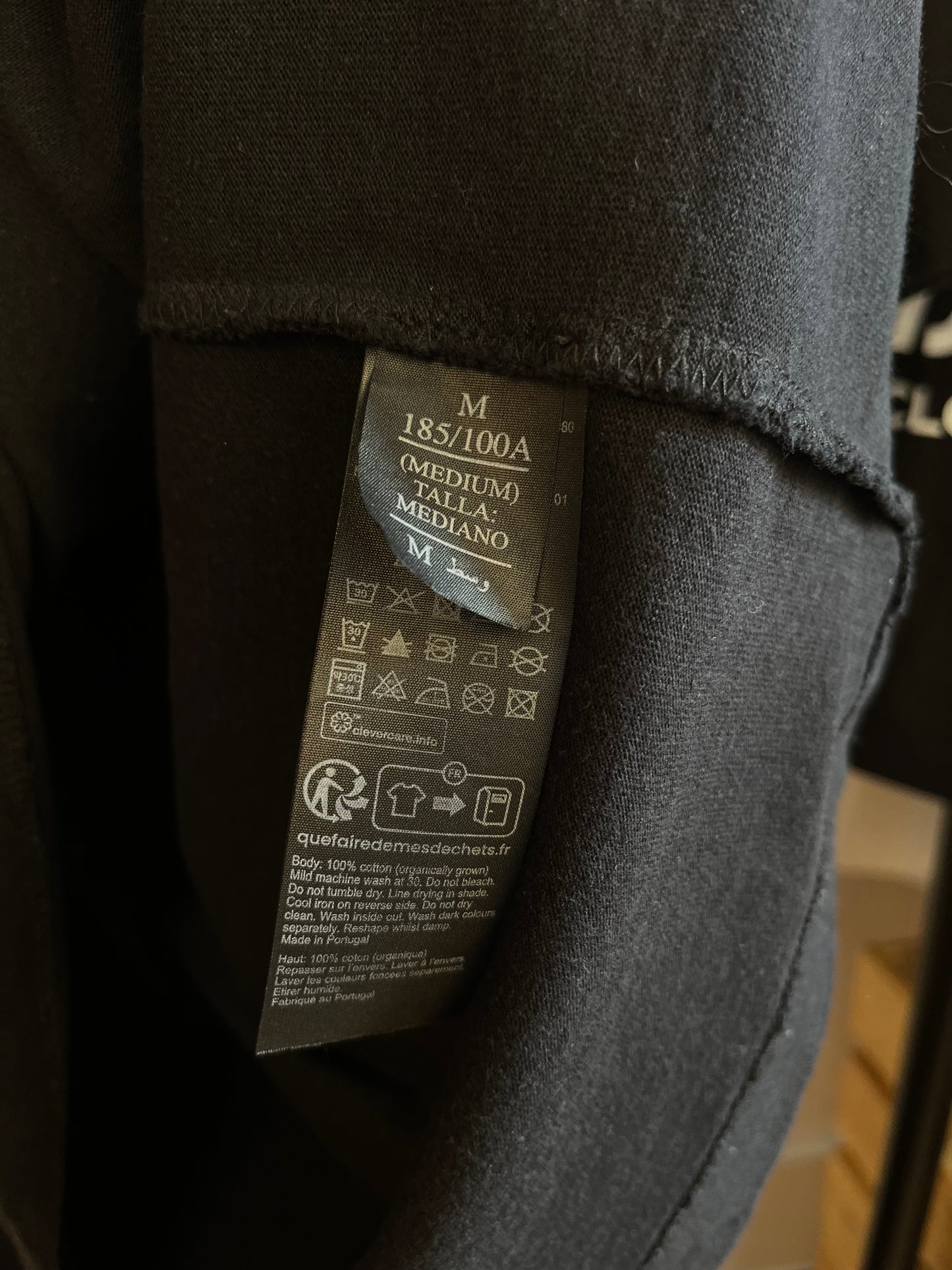 All Saints Black Polo - Medium