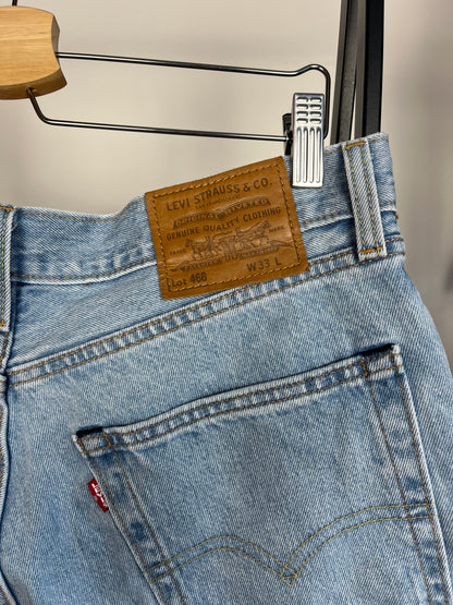 Levi’s 468 Light Blue Denim Shorts - W33