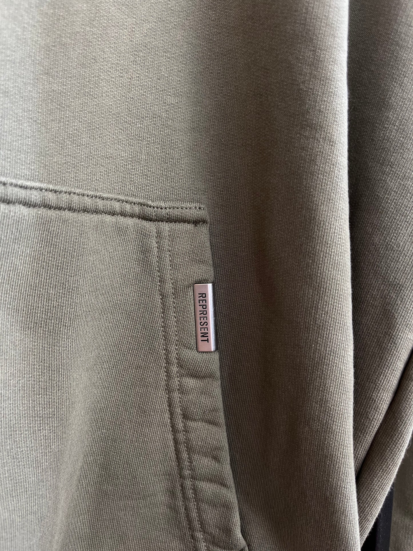 Represent Olive Hoodie - Medium