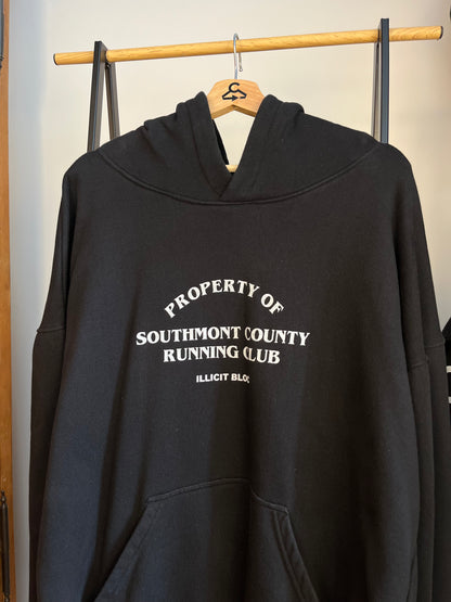 Illicit Bloc Black Hoodie - Medium