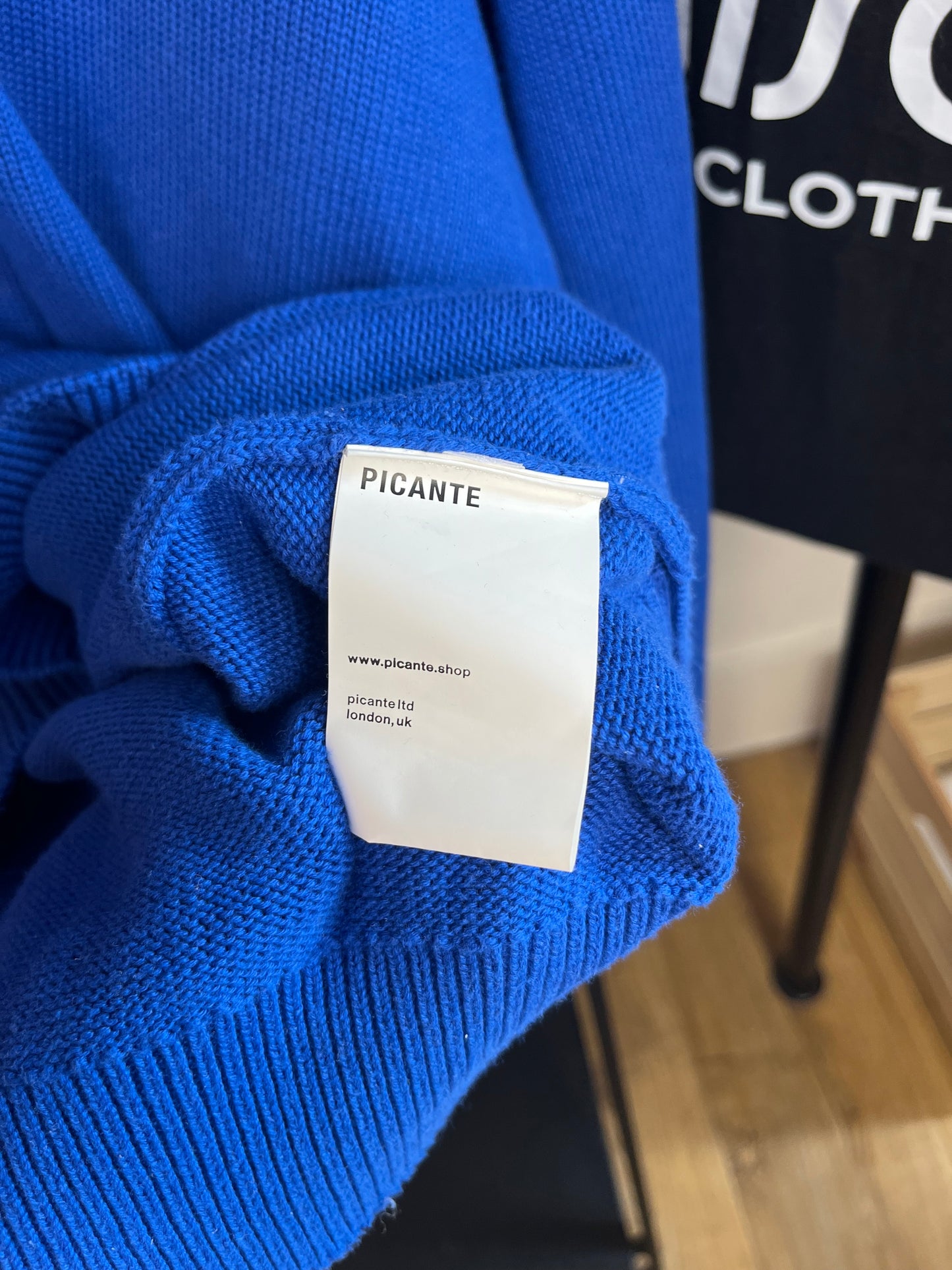 Picante Blue Knit - Medium