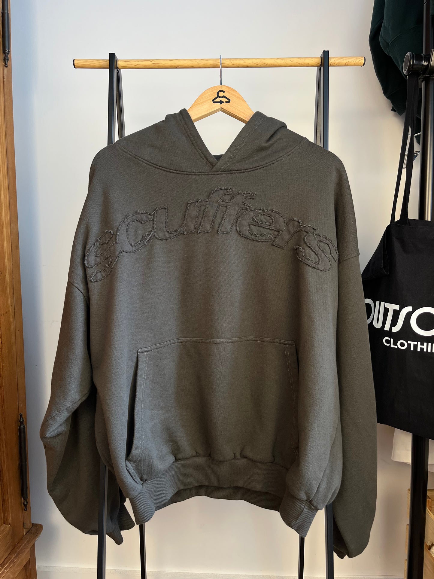 Scuffers Dark Grey Hoodie - Medium