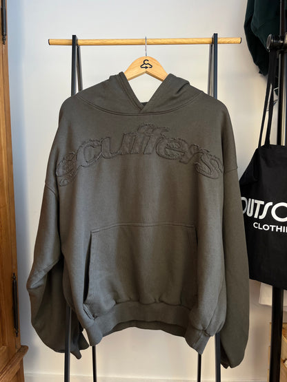 Scuffers Dark Grey Hoodie - Medium