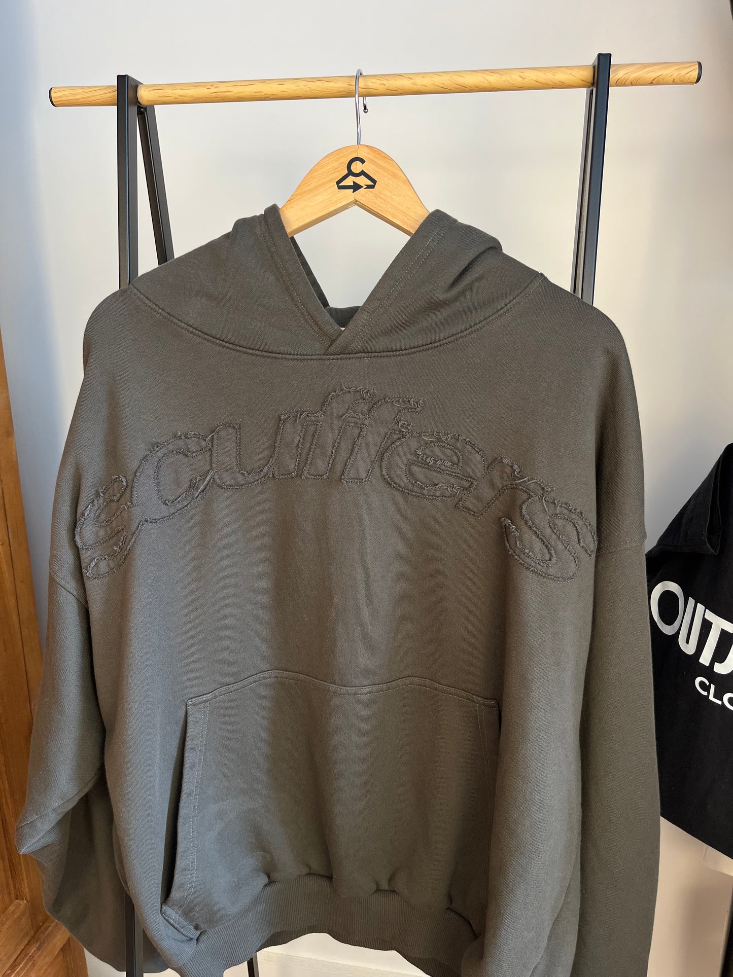 Scuffers Dark Grey Hoodie - Medium