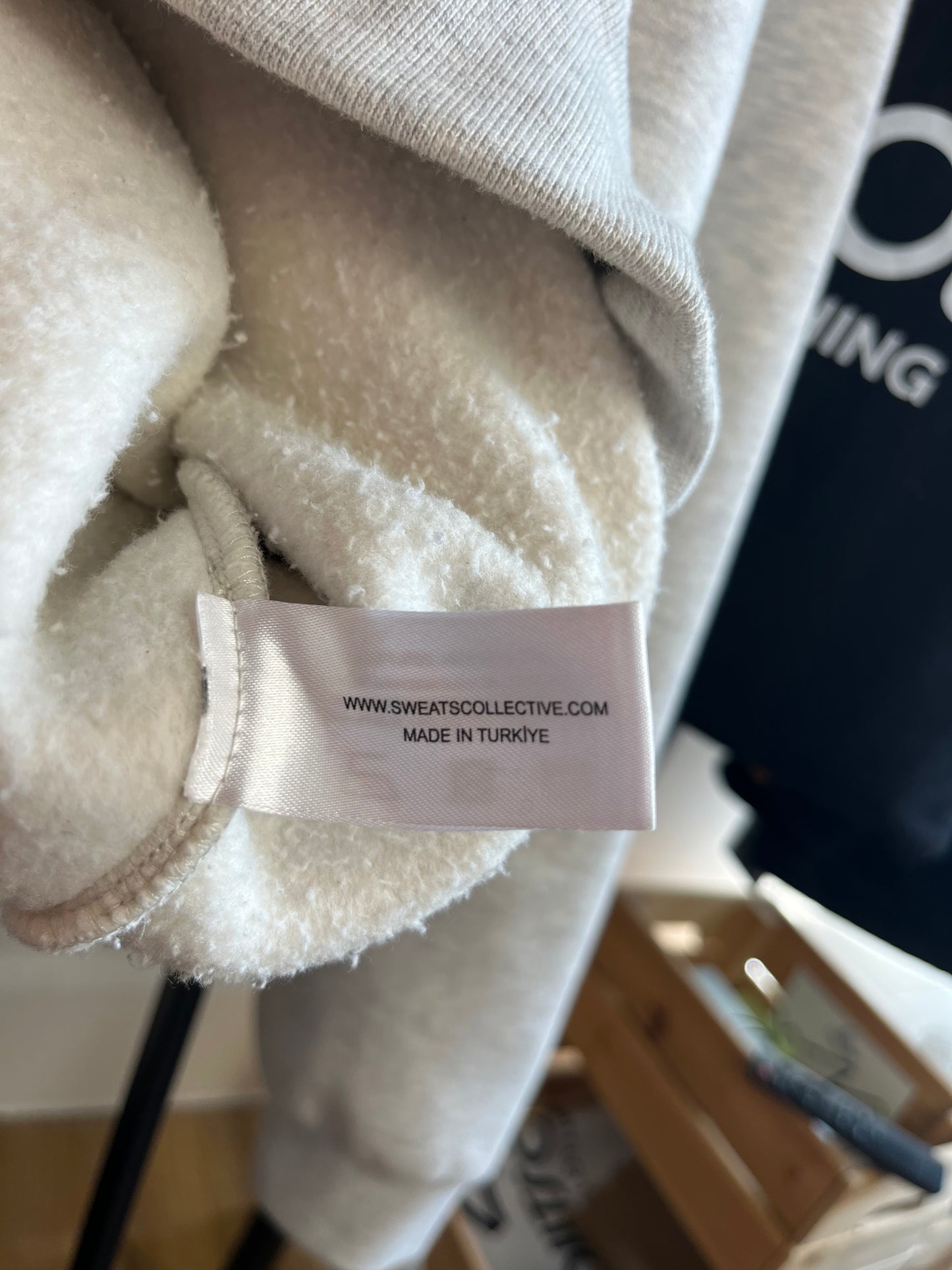 Sweats Collective Grey Hoodie - XL