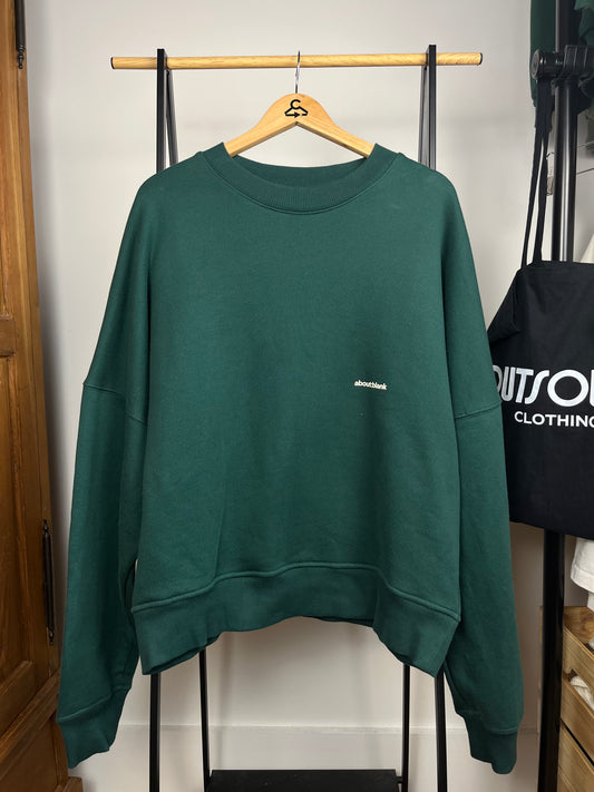About:Blank Green Sweatshirt - XL